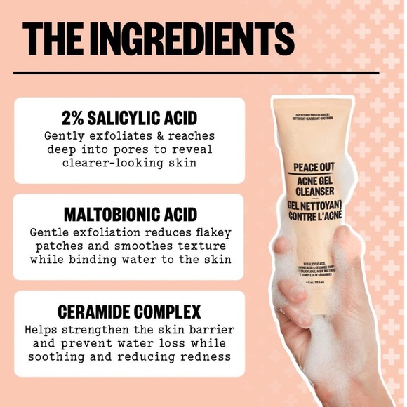PEACE OUT | Acne Gel Cleanser - Picture 6 of 11